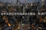 金年会团队合作玩法会员权益，年会vip