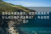 金年会年度关键词：视觉风格焕新凭什么成为用户关注焦点？，年会视觉设计