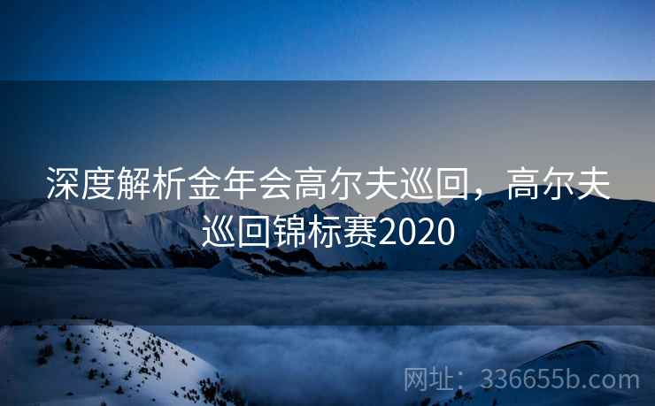 深度解析金年会高尔夫巡回,高尔夫巡回锦标赛2020 深度解析金年会高尔夫巡回,高尔夫巡回锦标赛2020